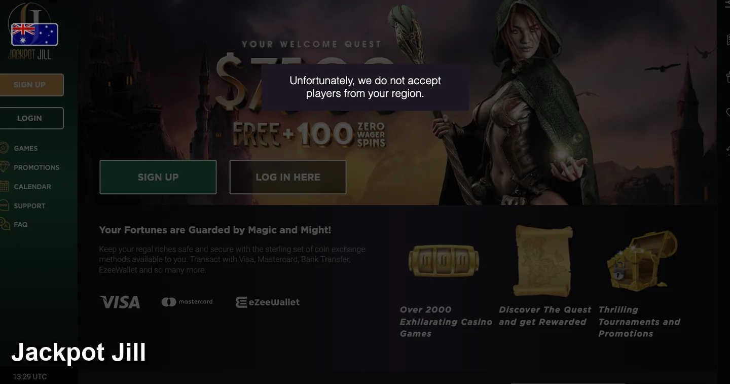 Jackpot Jill: registration registration – Jackpot Jill
